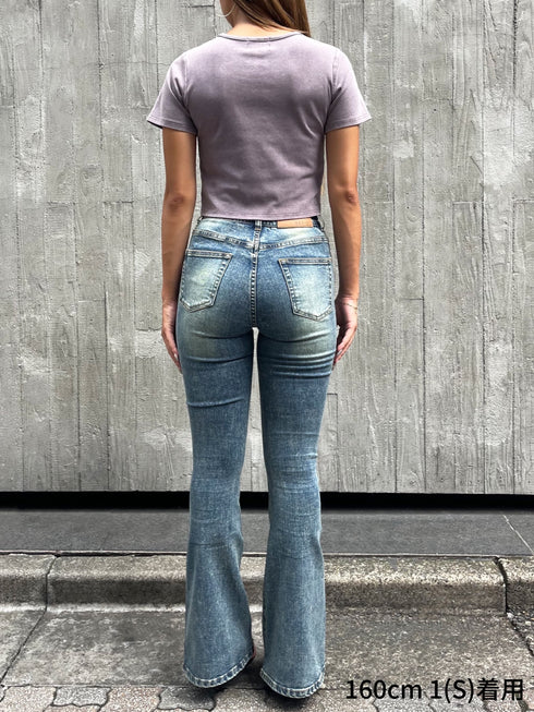 ヴィンテージフレアデニムパンツ